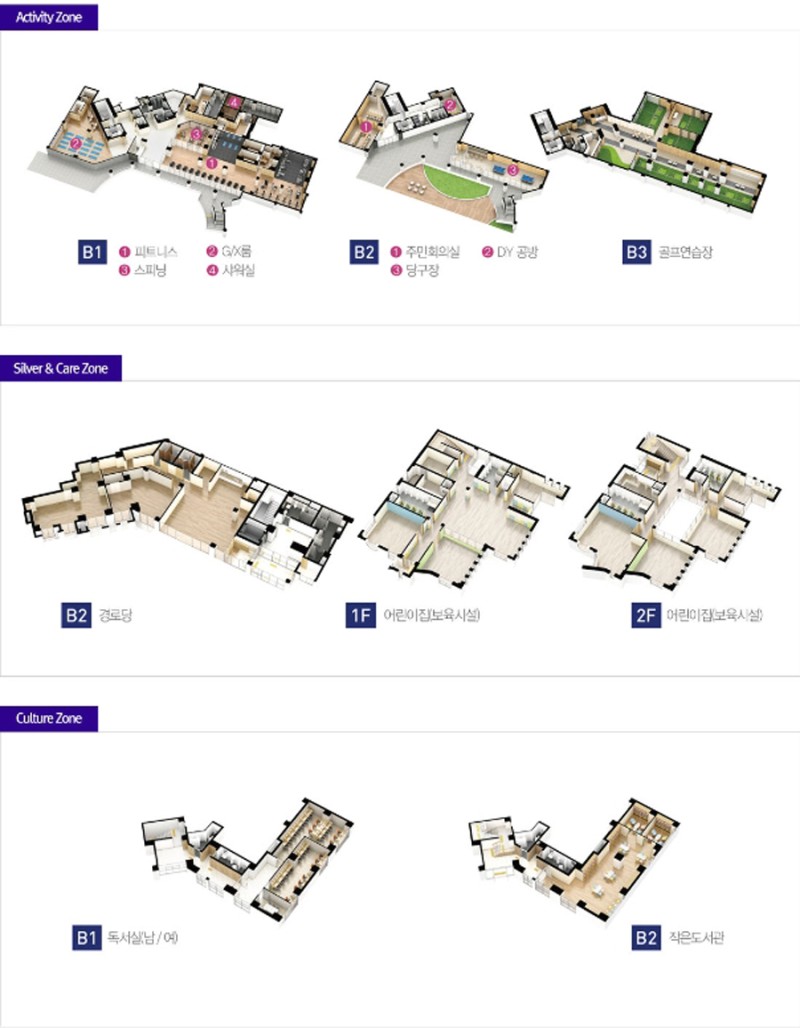 홍제역 해링턴플레이스 커뮤니티시설